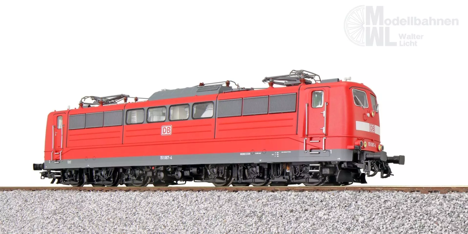 ESU 31037 - E-Lok BR 151 DB Ep.IV verkehrsrot H0/GL/WS Sound