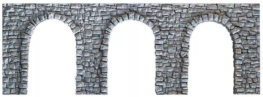 Noch 58260 - Arkadenmauer offen, 27 x 10 cm H0 1:87