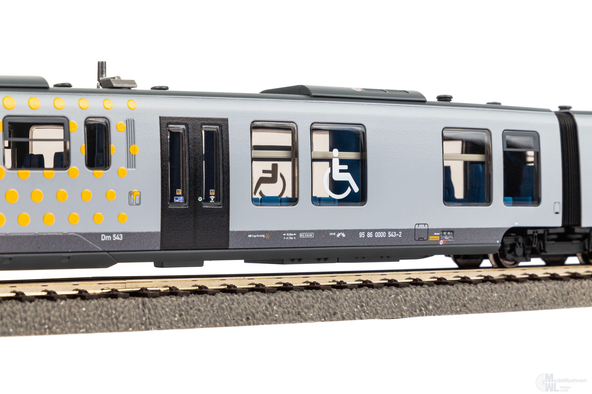Piko 52973 - Dieseltriebzug Desiro Lokaltog Ep.VI H0/GL