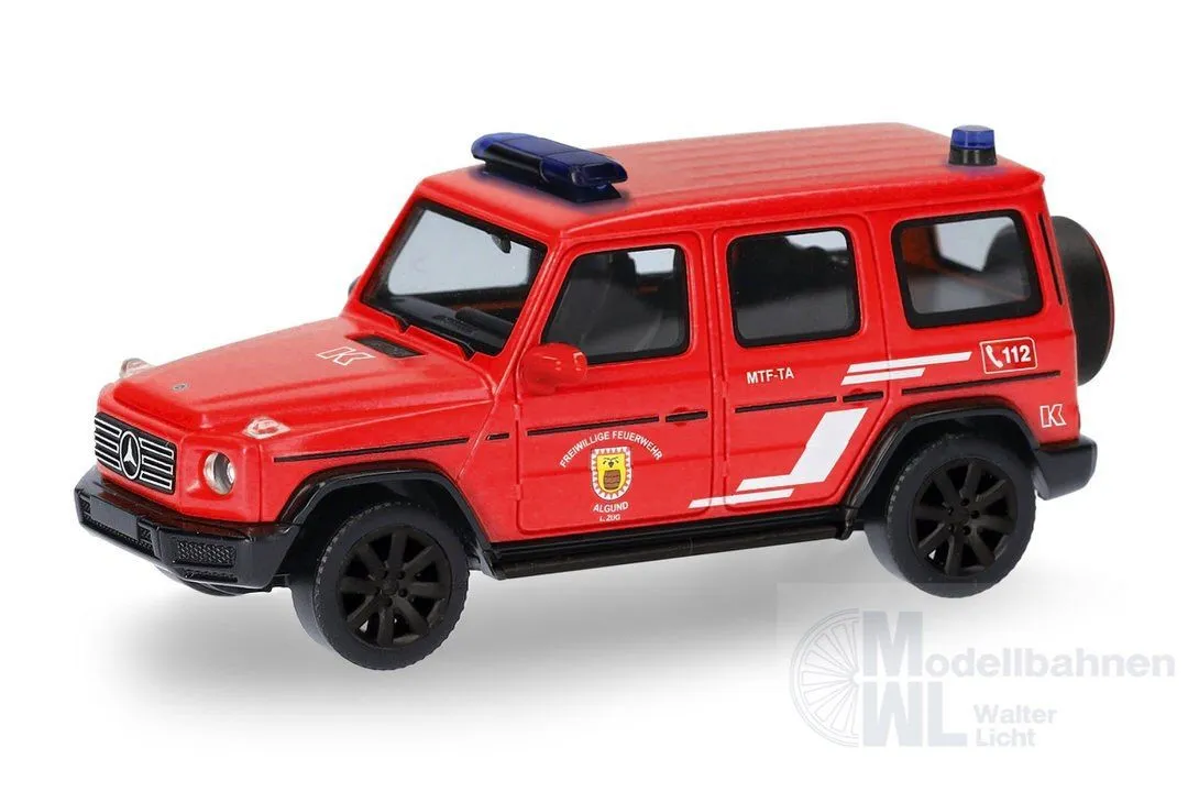 Herpa 099738 - Mercedes-Benz G-Klasse (C463) Freiwillige Feuerwehr Algund (I) H0 1:87