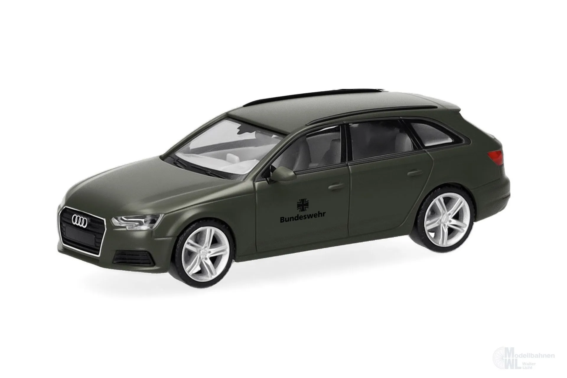 Herpa 700931 - Audi A4 Avant BW Fuhrpark matt H0 1:87