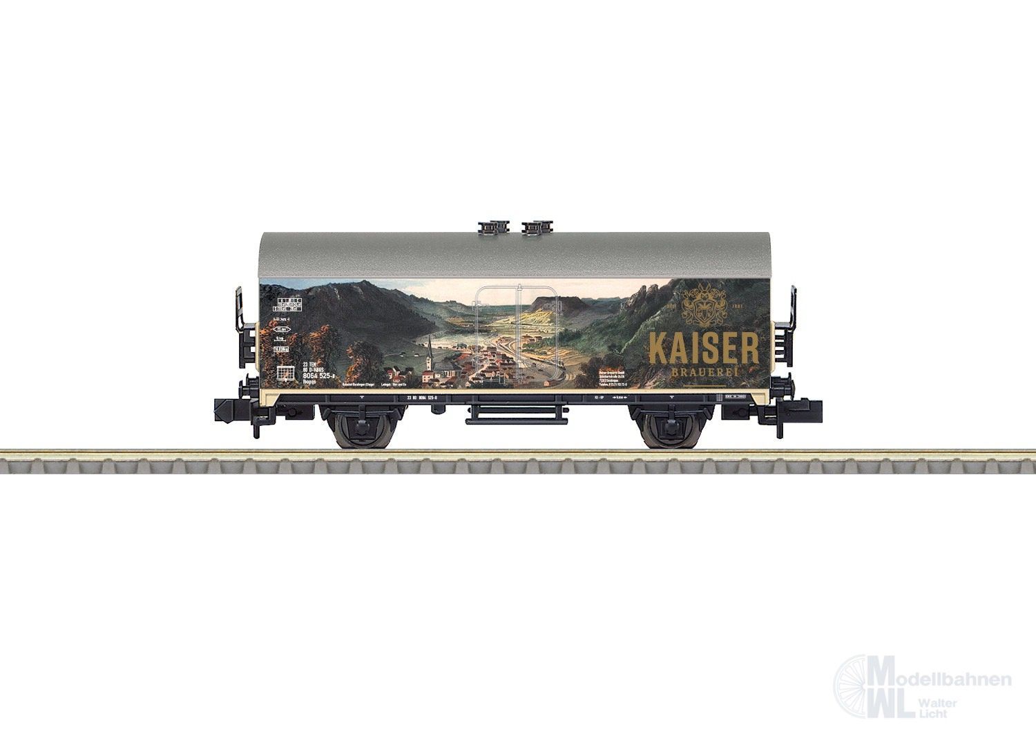 Trix 18105 - Bier-Kühlwagen Ep.VI Kaiser Brauerei N 1:160