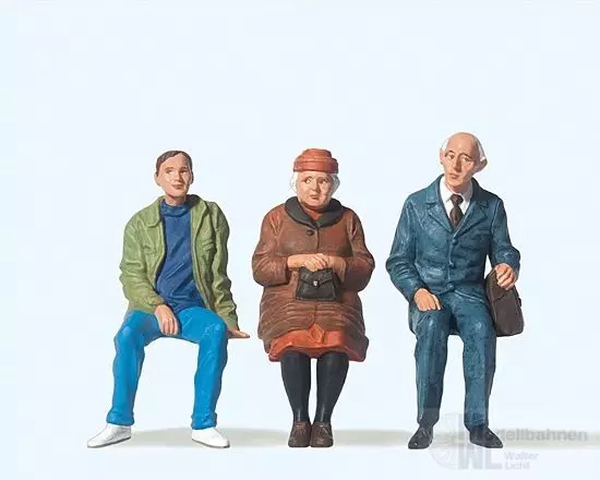 Preiser 45081 - Sitzende Personen Spur G