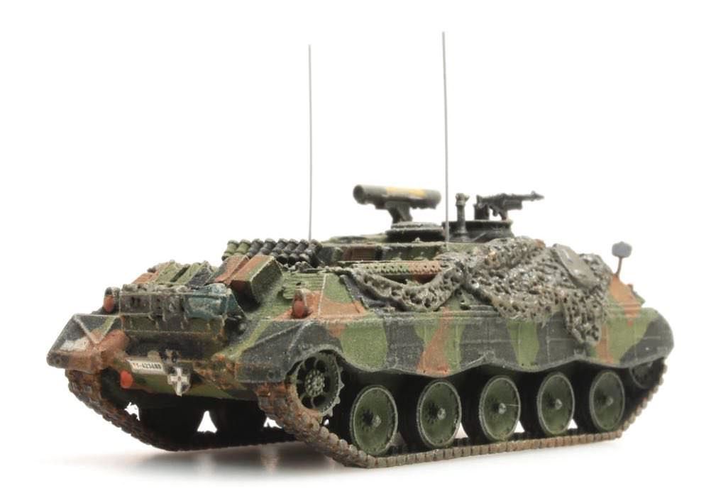 ARTITEC b.v. 6160008 - Panzer Jaguar 1 gefechtsklar Flecktarn Lackierung. Bundeswehr N 1:160