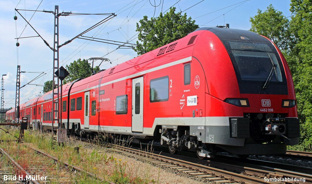 Jägerndorfer Modellbahn 73602 - Triebzug BR 4462 Desiro DB / FTX Ep.VI HC 4-tlg. N 1:160 Sound