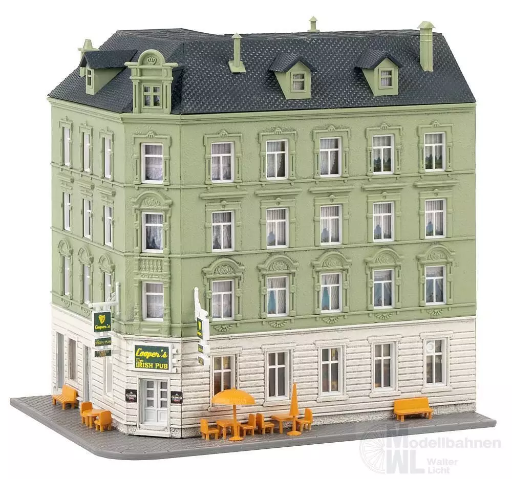 Faller 232313 - Stadteckhaus mit Kneipe N 1:160