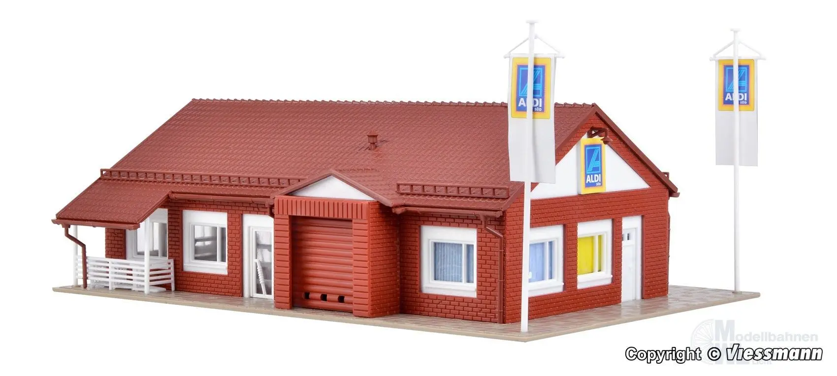 Vollmer 43658 - Supermarkt ALDI-Süd H0 1:87