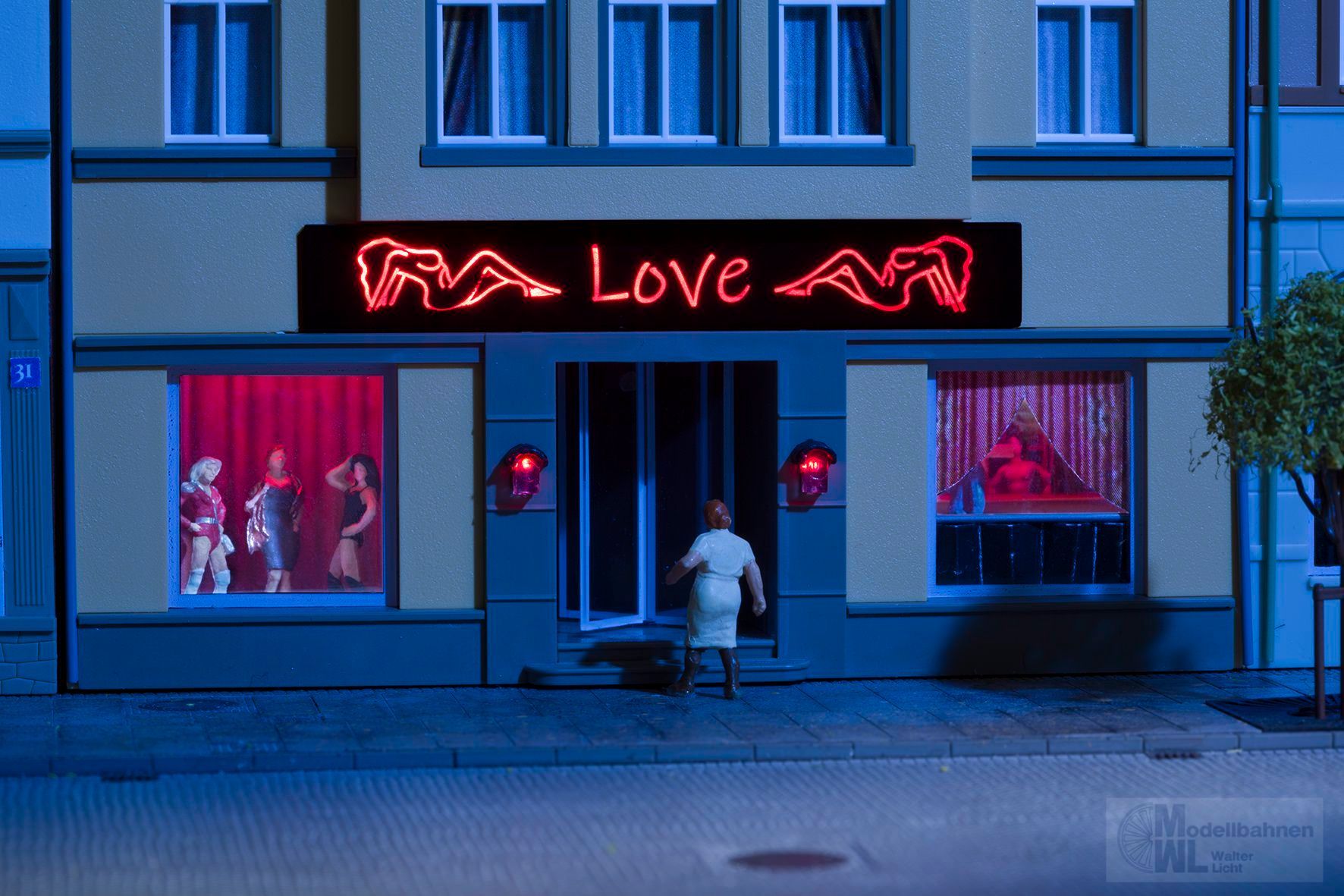 Auhagen 11479 - LED-Beleuchtung Love H0 1:87