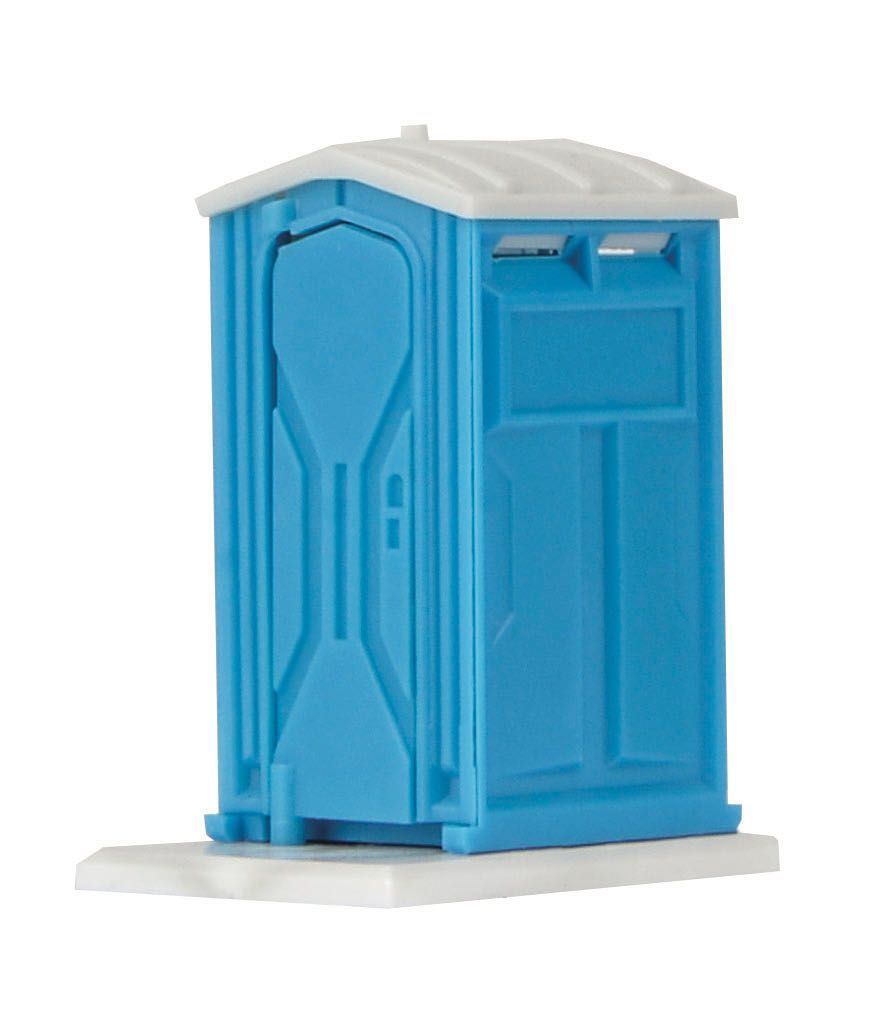 Viessmann 1545 - Baustellen-Toilette bewegt H0 1:87 Viessmann 1545 - Baustellen-Toilette bewegt H0 1:87