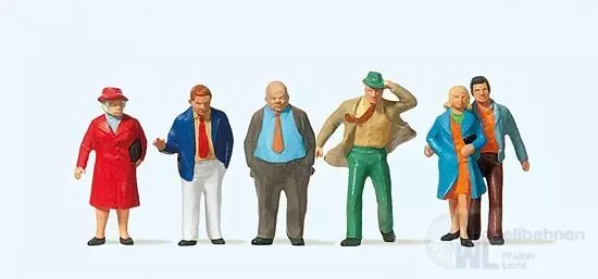 Preiser 10124 - Passanten H0 1:87