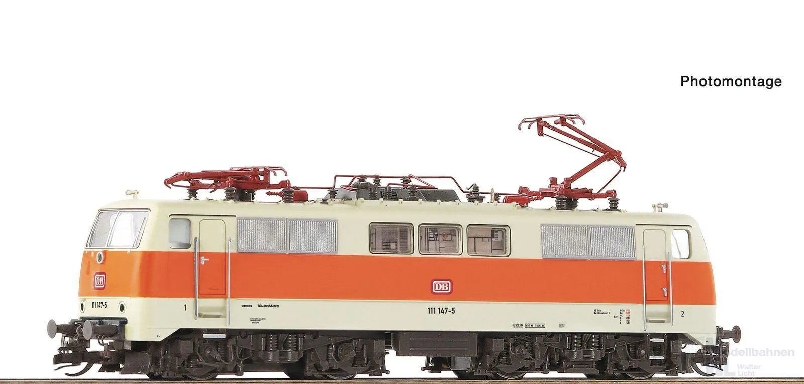 Roco 7590044 - E-Lok BR 111 DB Ep.IV S-Bahn TT 1:120 Sound
