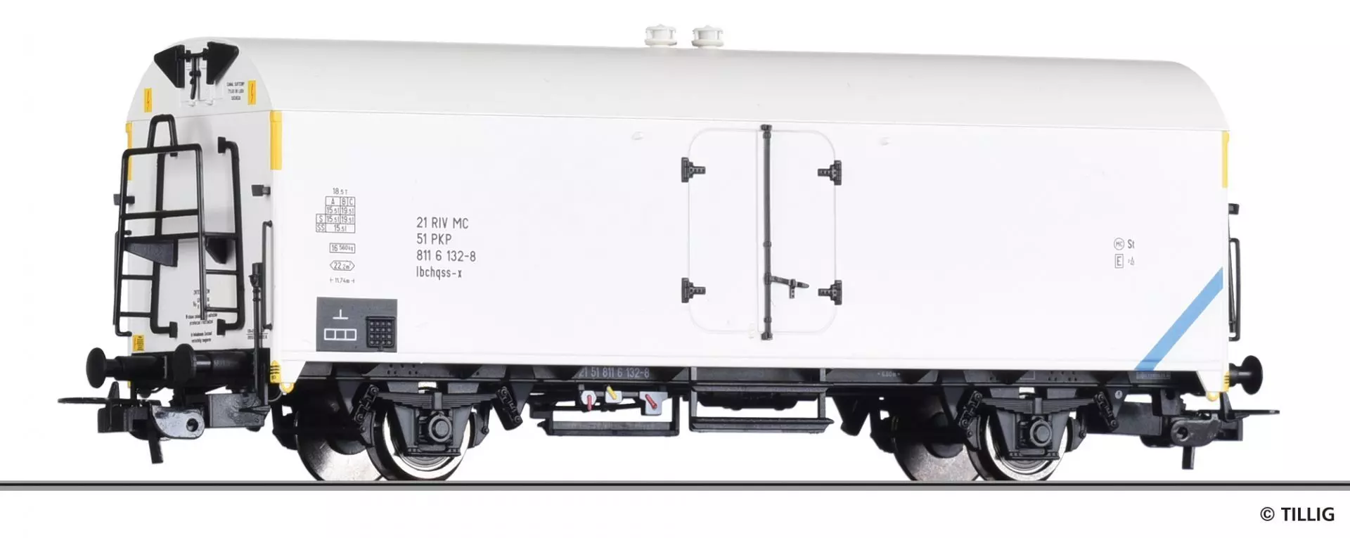 Tillig 76778 - Kühlwagen PKP Ep.IV Ibds H0/GL