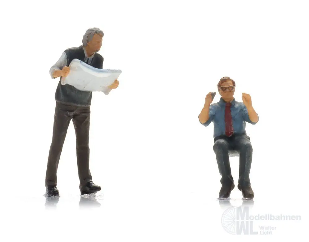 ARTITEC b.v. 5870157 - Technischer Zeichner für Zeichenbrett 2 Figuren H0 1:87