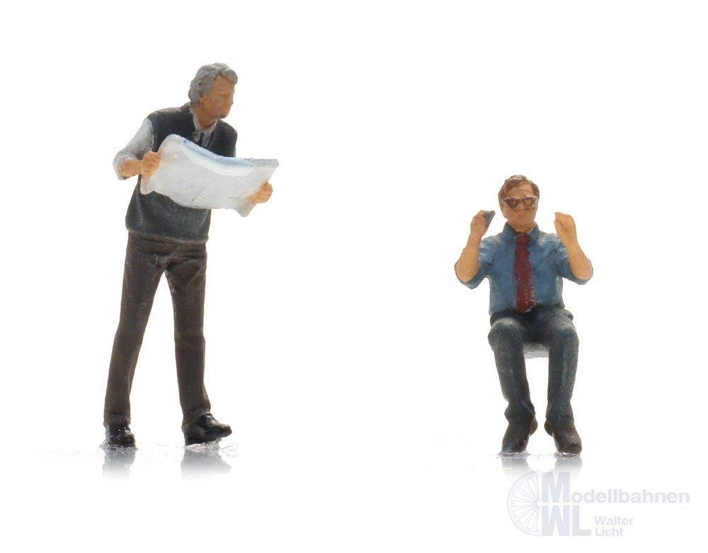 ARTITEC b.v. 5870157 - Technischer Zeichner für Zeichenbrett 2 Figuren H0 1:87