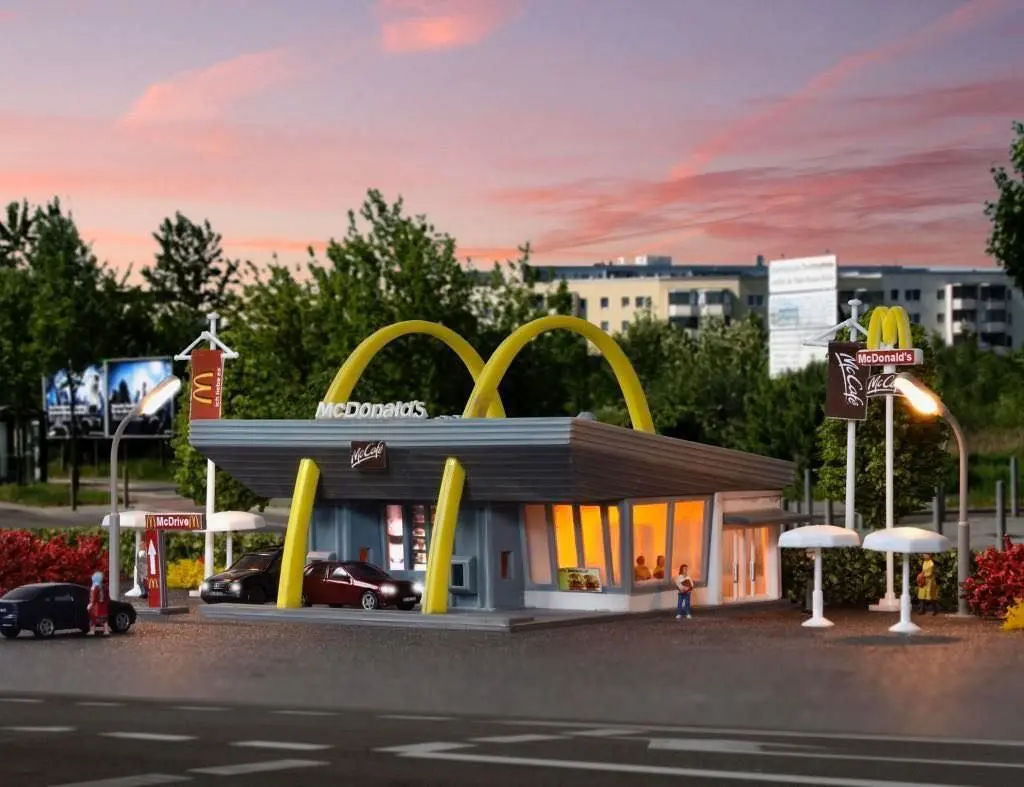 Vollmer 47765 - McDonald´s Schnellrestauran N 1:160
