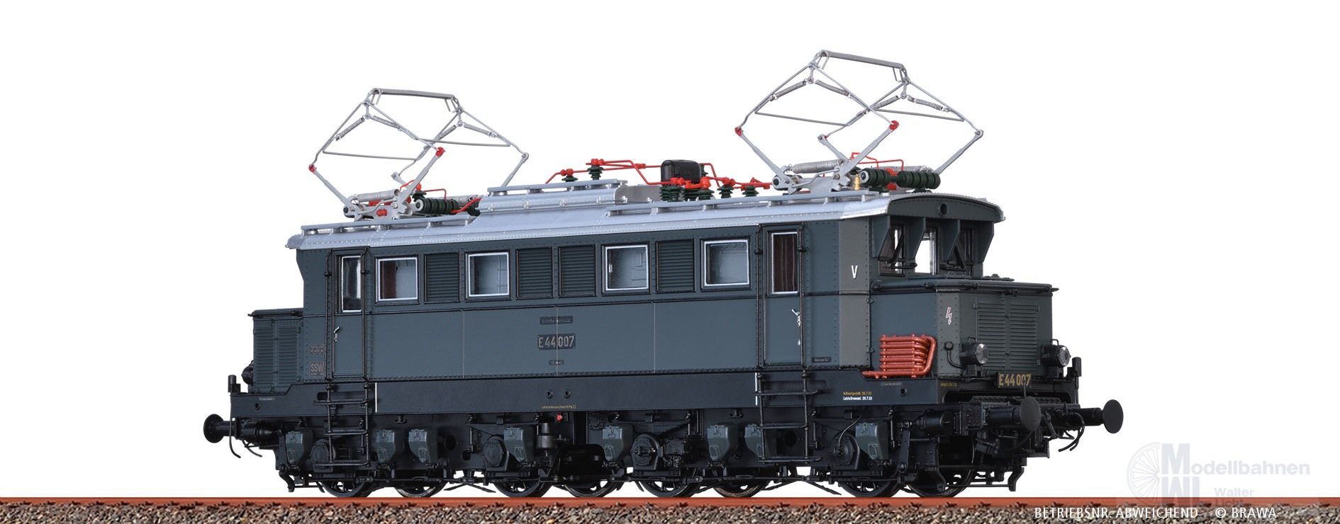 Brawa 63123 - E-Lok E 44 007 DRG Ep.II N 1:160 Sound
