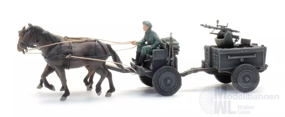 ARTITEC b.v. 6870738 - WM IF.5 Maschinengewehrwagen 36, grau Fertigmodell H0 1:87