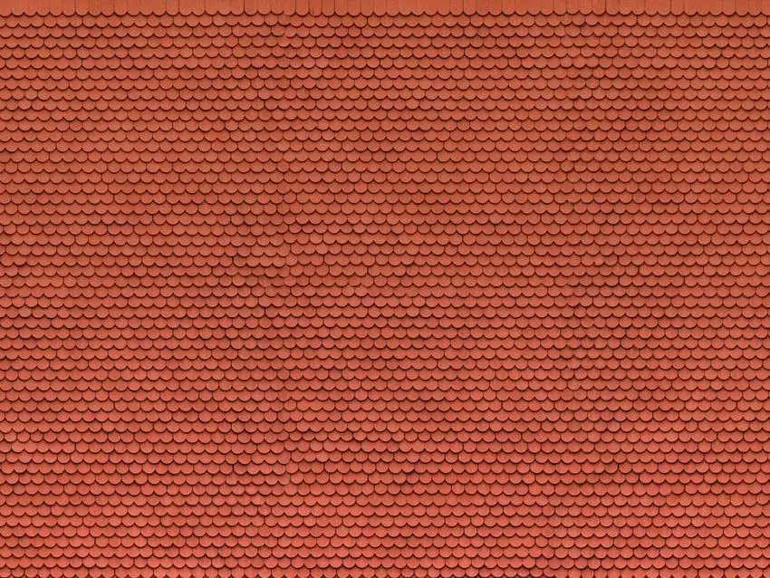 Noch 56690 - 3D-Kartonplatte Biberschwanz rot H0 1:87