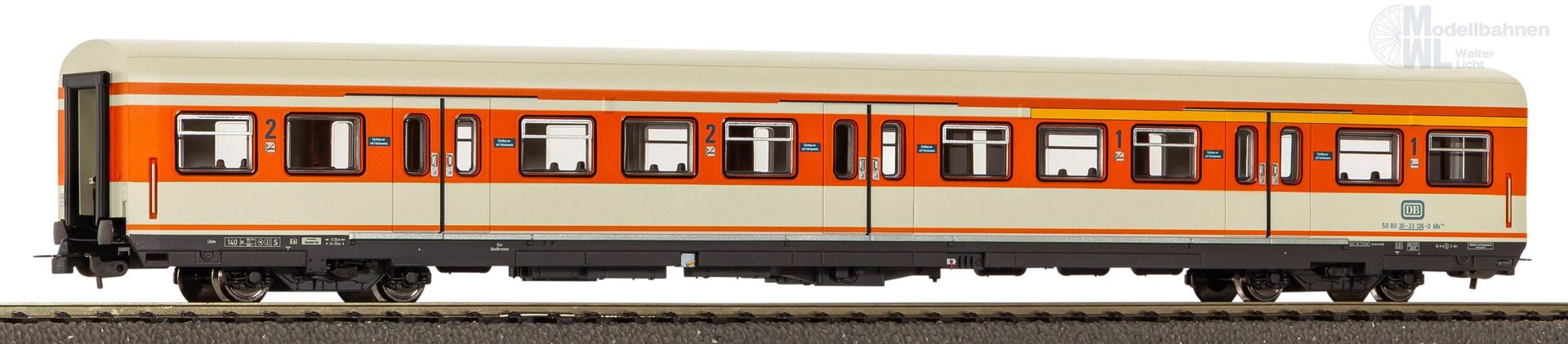 Piko 58509 - S-Bahn DB Ep.IV X-Wagen 1./2.Kl. H0/GL
