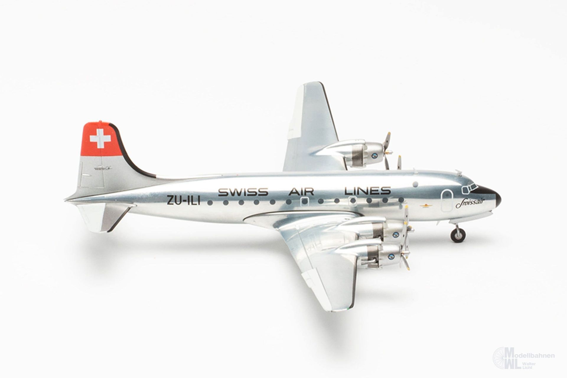 Herpa 572491 - Douglas DC-4 Swissair HB-ILI 1:200