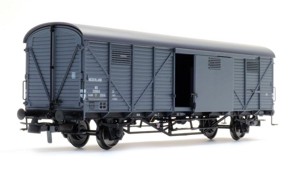 ARTITEC b.v. 20.311.04 - Güterwagen ged. NS Ep.III SCHK 20994 grau H0/GL