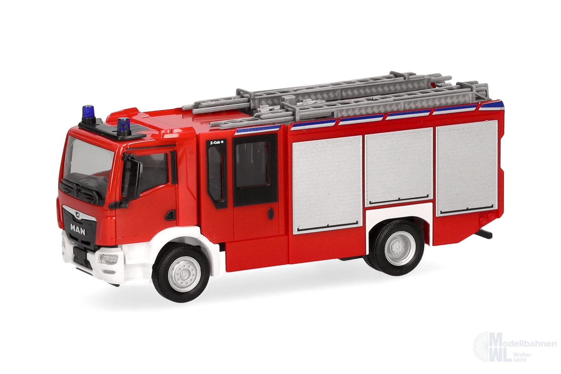 Herpa 098601 - MAN TGM CC Z-Cab Feuerwehr H0 1:87