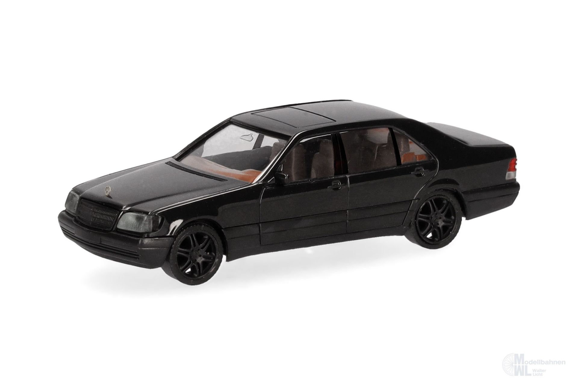 Herpa 020947-002 - Mercedes-Benz 600 SEL V12 schwarz H0 1:87