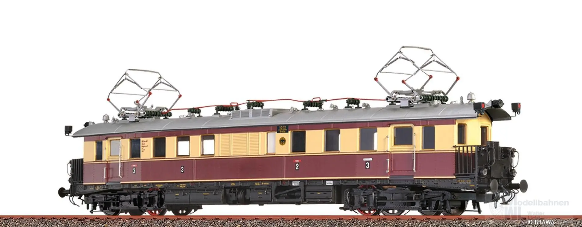 Brawa 44165 - Triebwagen elT 1011-1021 DRG Ep.II H0/WS Sound
