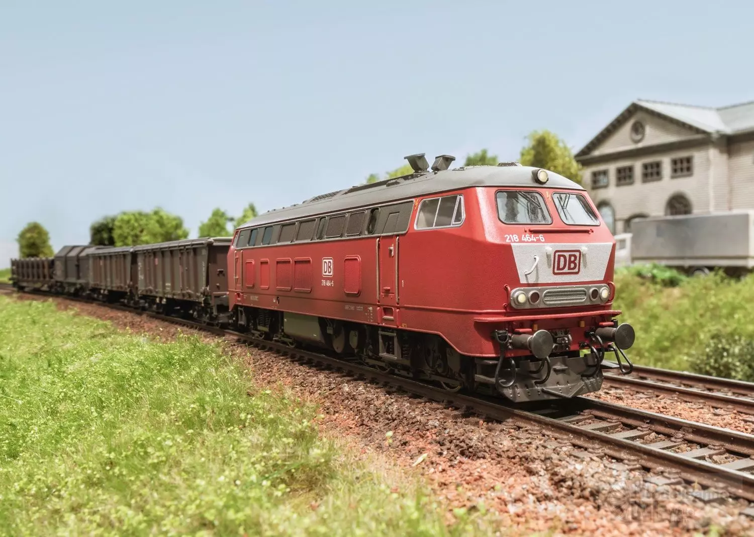 Trix 22487 - MHI Diesellok BR 218 DB Ep.V gealtert H0/GL Sound
