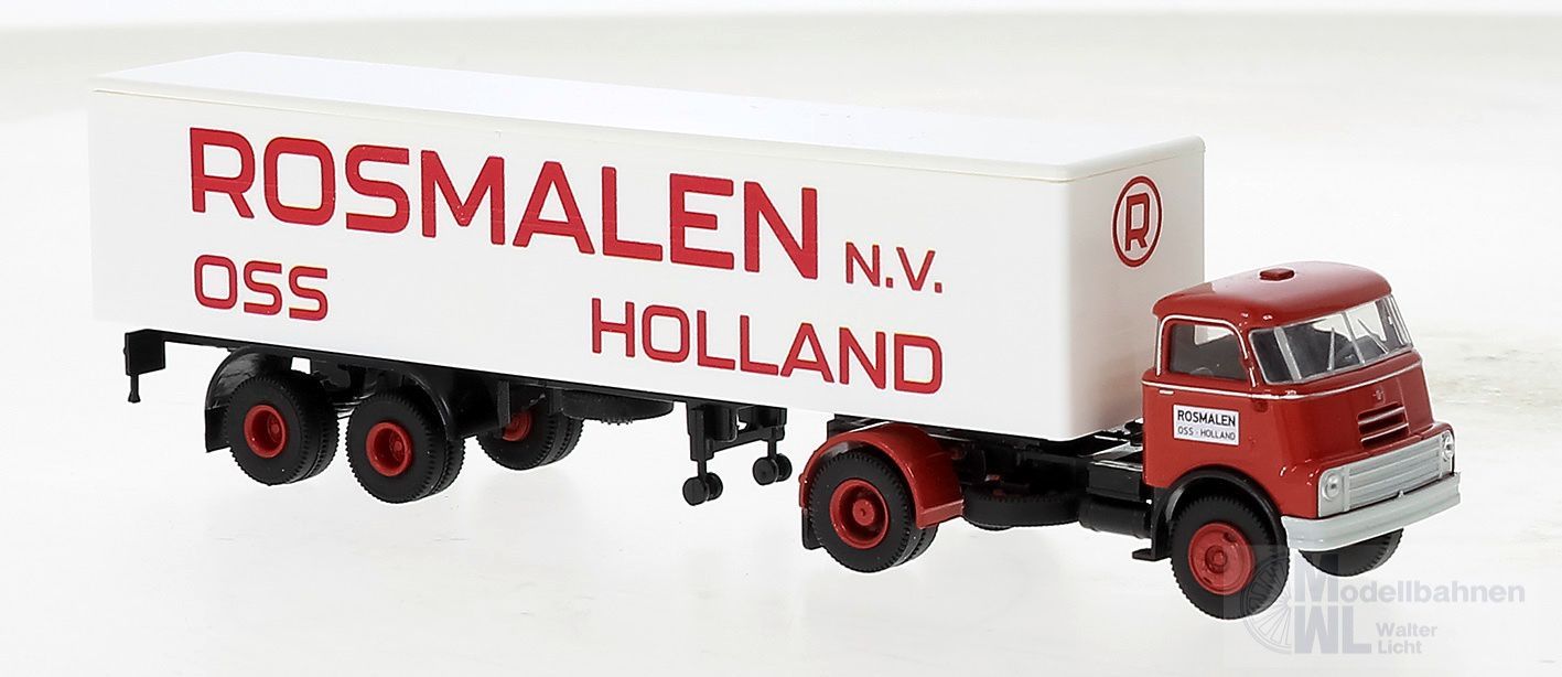Brekina 85234 - DAF Do 2000 Koffer-Sattelzug Rosmalen NL H0 1:87 Brekina 85234 - DAF Do 2000 Koffer-Sattelzug Rosmalen NL H0 1:87