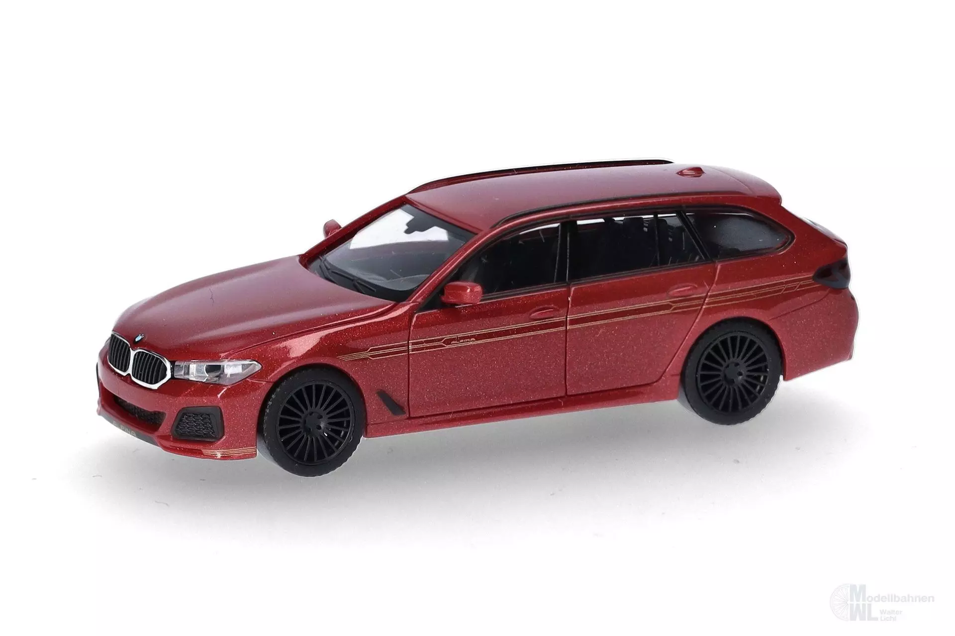 Herpa 430968-002 - BMW Alpina B5 Tour. fire red H0 1:87