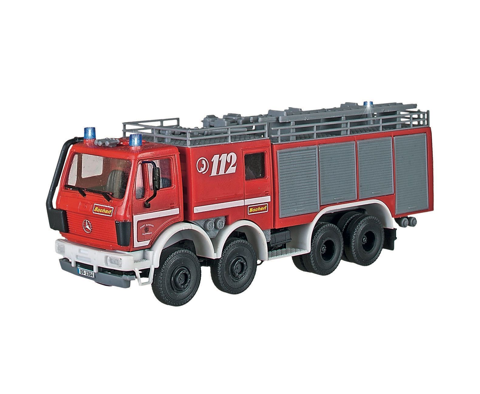 Viessmann 1125 - Feuerwehr Löschwagen mit 3 Blaulichtern Funktionsmodell H0 1:87