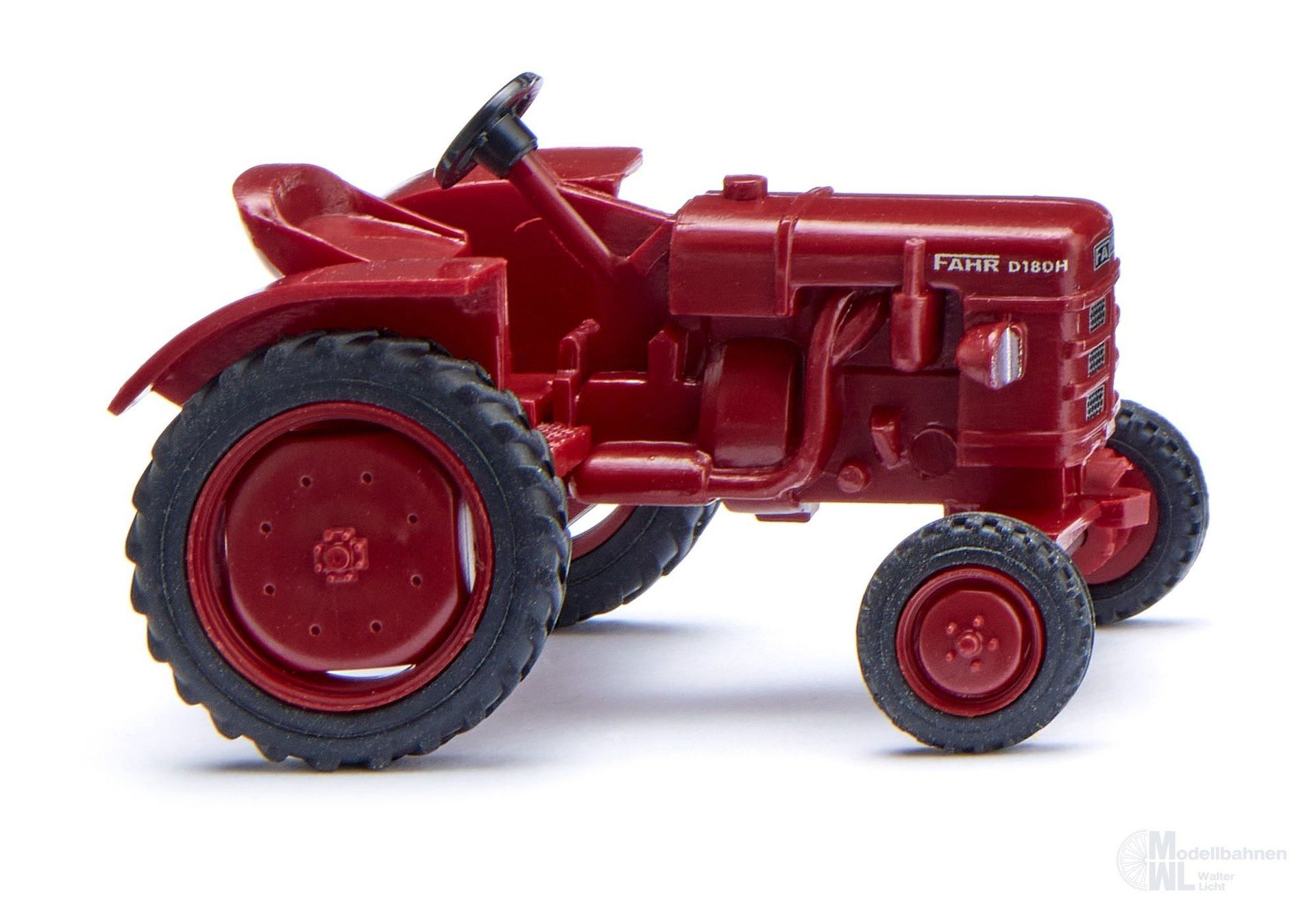 Wiking 087706 - Fahr Schlepper purpurrot H0 1:87