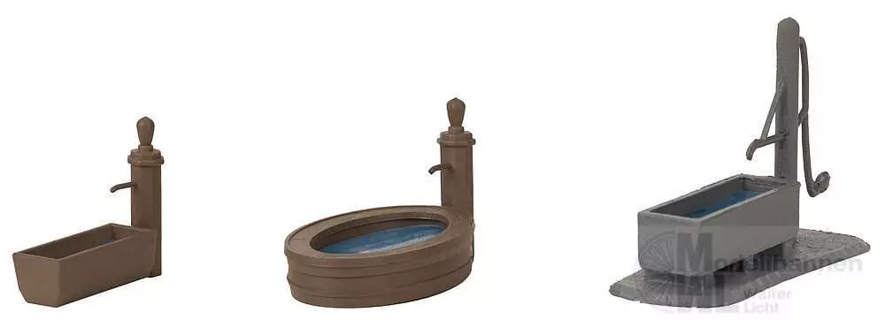 Faller 180875 - 3 Dorfbrunnen H0 1:87