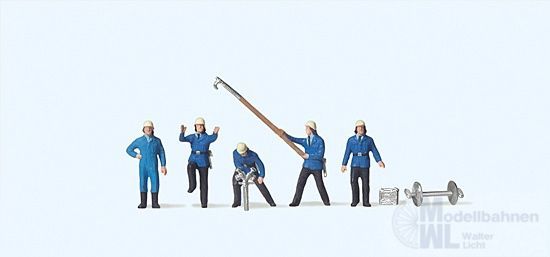 Preiser 79116 - Feuerwehrmänner N 1:160