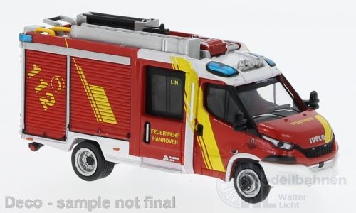 PCX-Models 870547 - Iveco Magirus Daily MLF 2021 Feuerwehr Hannover H0 1:87