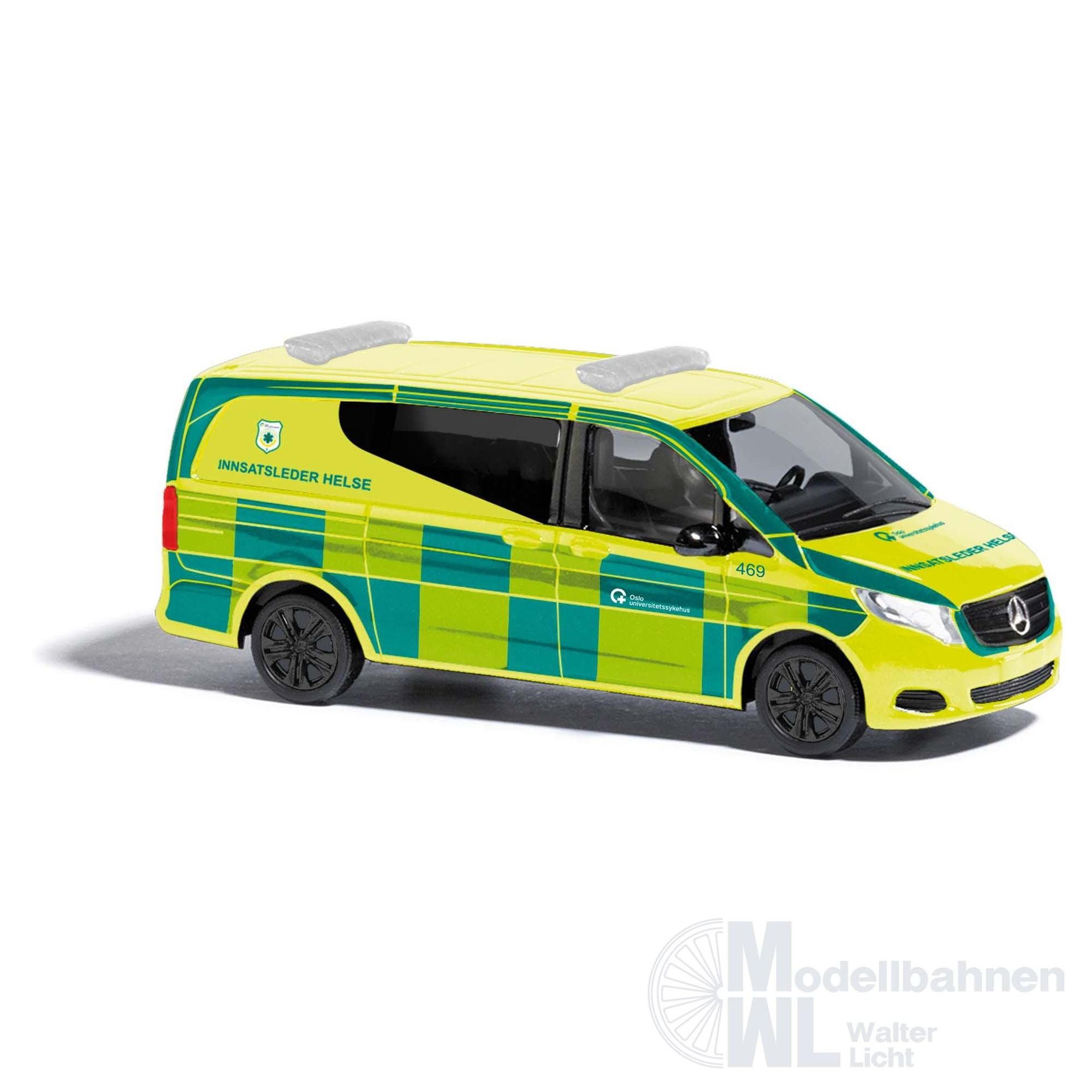 Busch 51153 - Mercedes V-Klasse Uniklinik Oslo H0 1:87 Busch 51153 - Mercedes V-Klasse Uniklinik Oslo H0 1:87
