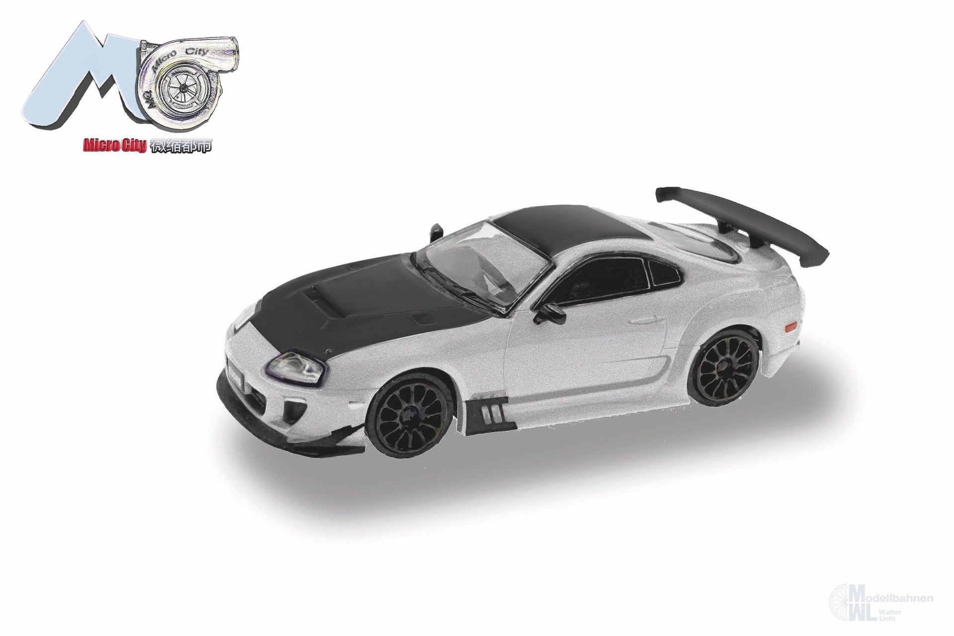 Herpa 87MC000017 - Toyota Supra silber 1993-2002 H0 1:87 Herpa 87MC000017 - Toyota Supra silber 1993-2002 H0 1:87