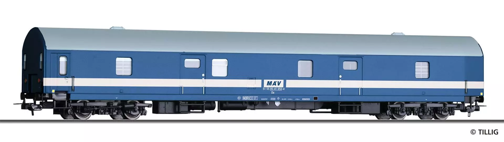 Tillig 74962 - Gepäckwagen MAV Ep.IV Da H0/GL