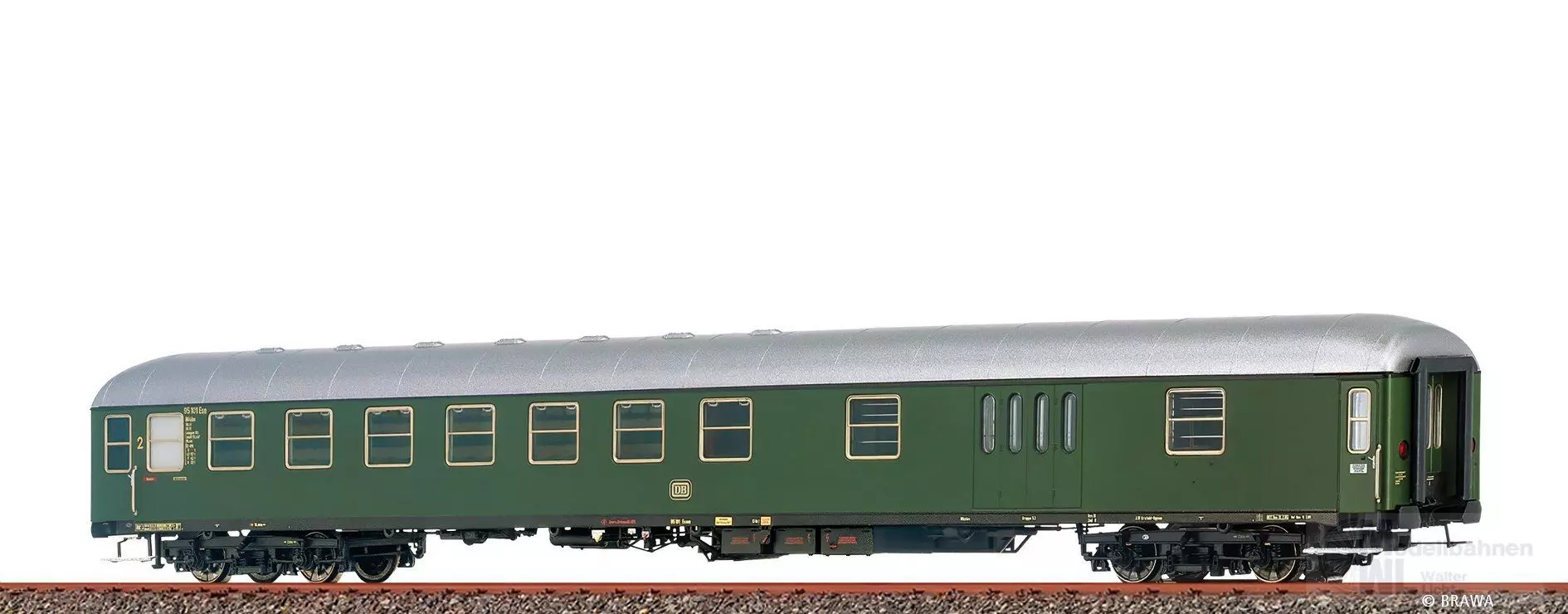 Brawa 58082 - Halbgepäckwagen DB Ep.III BPw4ümg-59 H0/GL