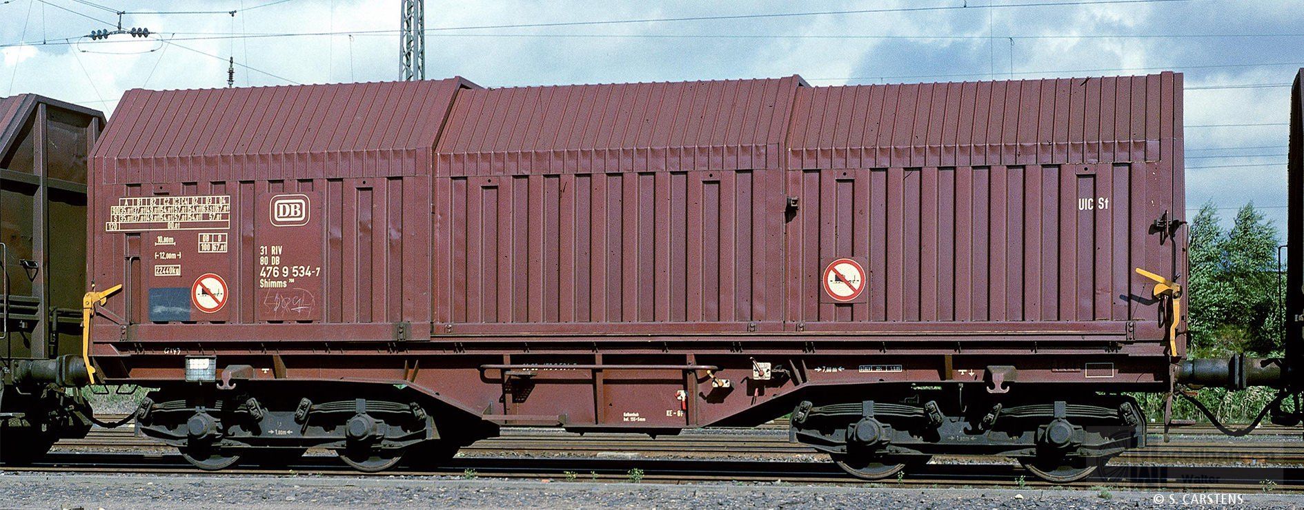 Brawa 50998 - Teleskophaubenwagen DB Ep.IV Shimms708 H0/GL