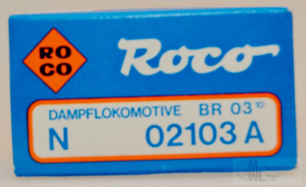 Roco 02103A - ROCO - Dampflok BR 03 1050 DRG Ep.II N 1:160