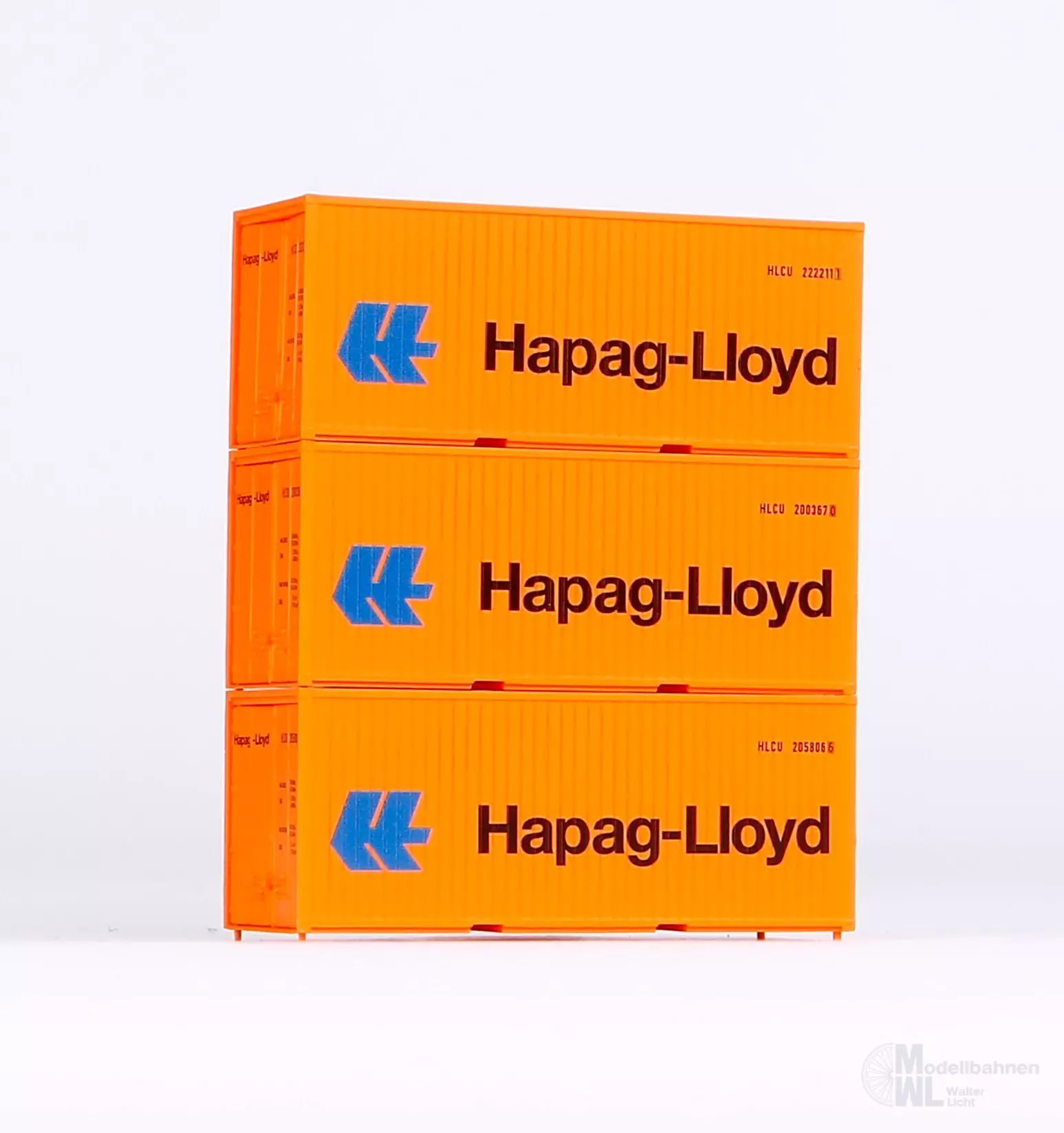 Piko 56202 - Containerset Hapag Lloyd 3 Stück H0 1:87