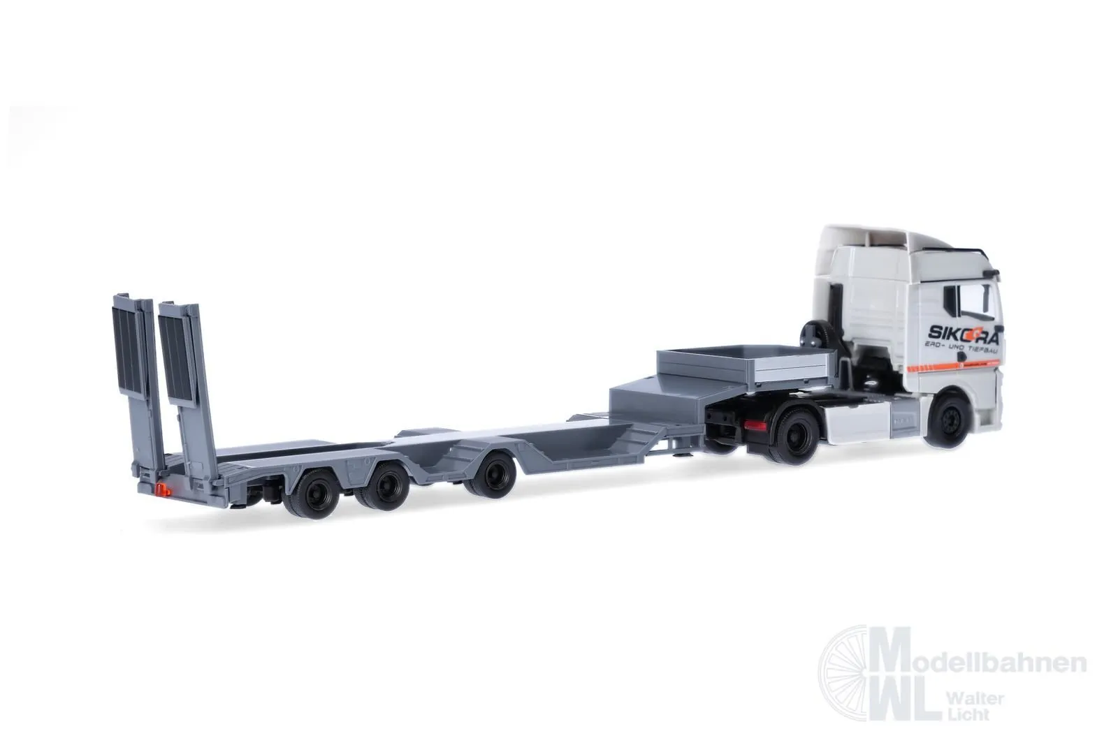Herpa 320849 - MAN TGX GM Tieflade-Sattelzug Sikora H0 1:87