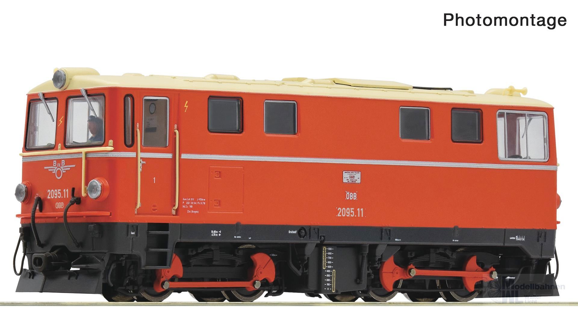 Roco 7540005 - Diesellok Reihe 2095.11 ÖBB Ep.IV H0e Roco 7540005 - Diesellok Reihe 2095.11 ÖBB Ep.IV H0e