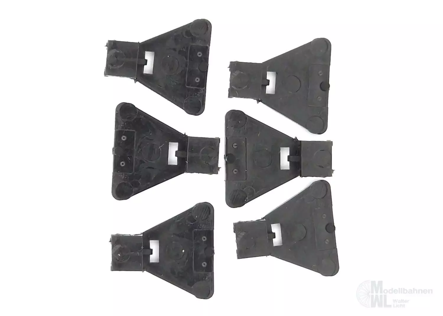 Märklin Ersatzeile E22268600 - ERSATZTEIL: Kupplungsträger schwarz 6 St