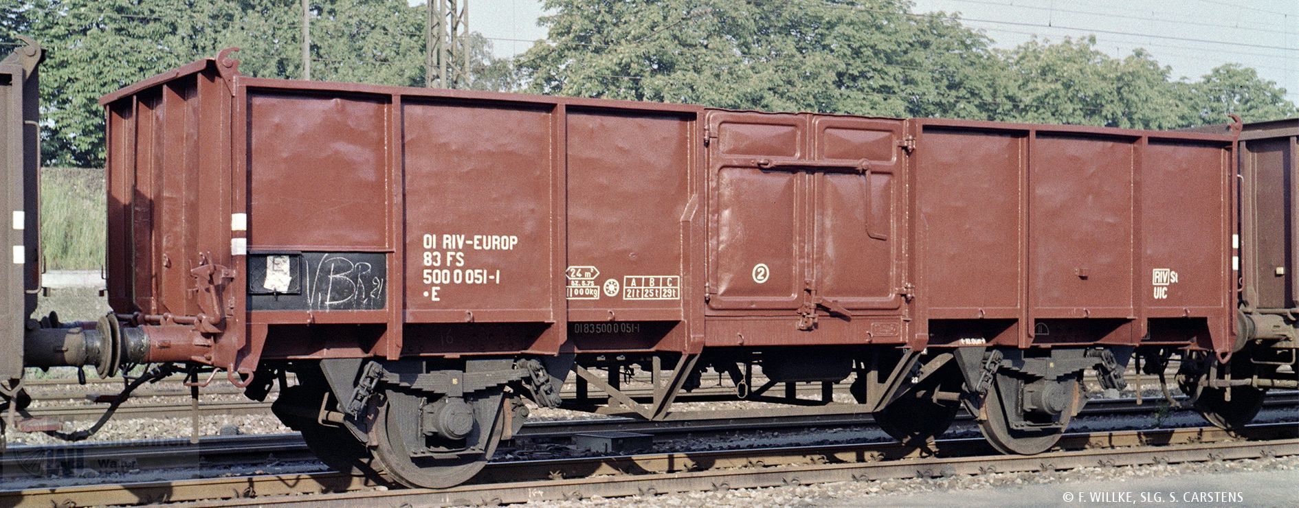 Brawa 50070 - Güterwagen offen FS Ep.IV 01 83 5000 051-1 H0/GL