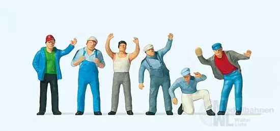 Preiser 10036 - Stehende Lkw-Fahrer H0 1:87