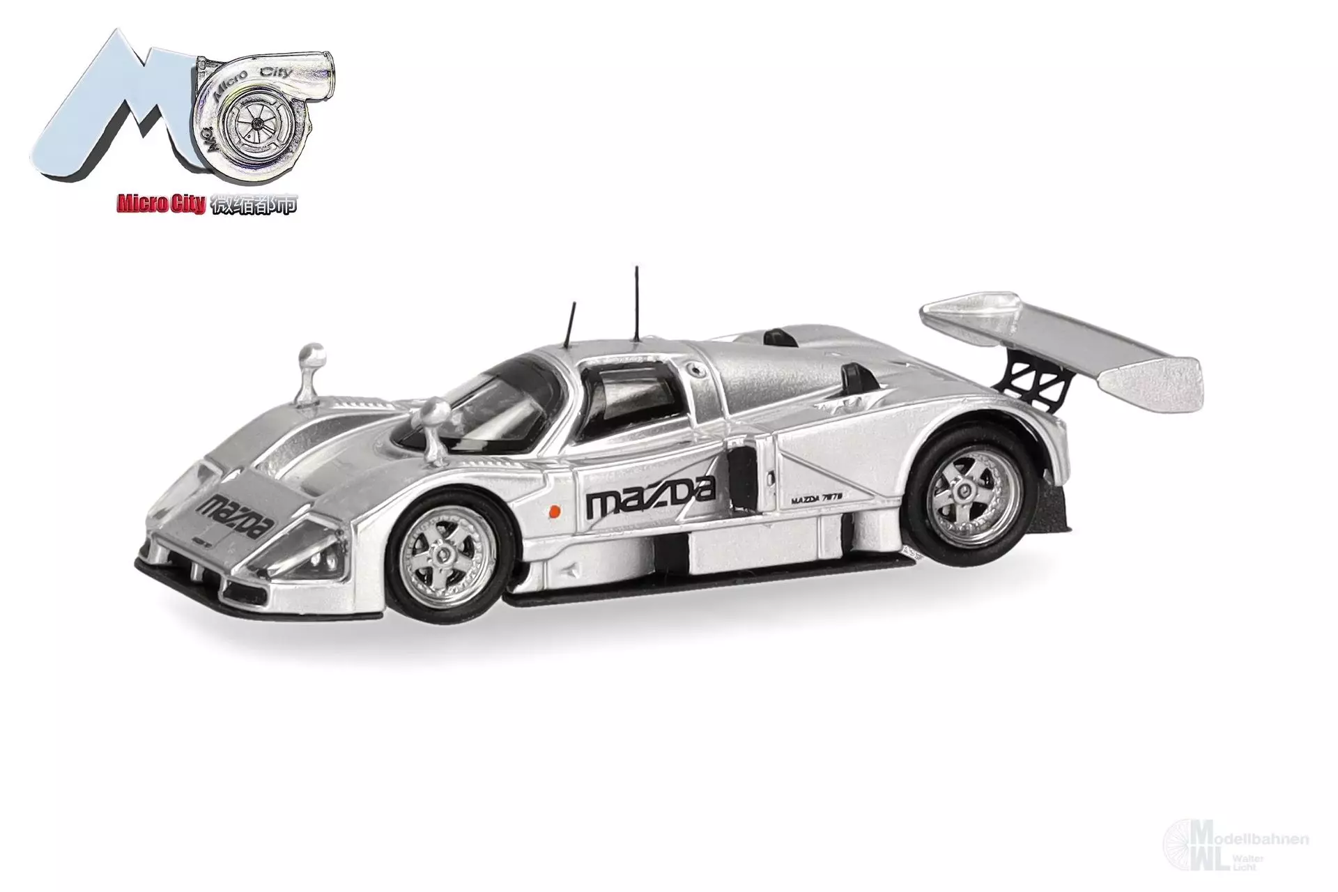 Herpa 87MC000082 - Mazda 787B, silber H0 1:87