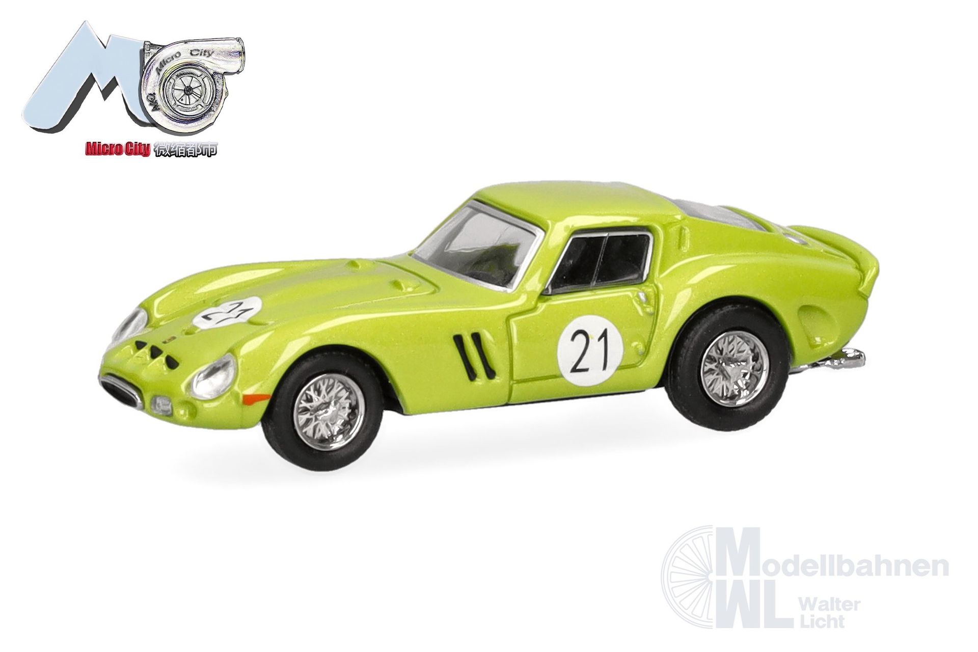 Herpa 87MC000059 - Ferrari 250 GTO 21 grün H0 1:87